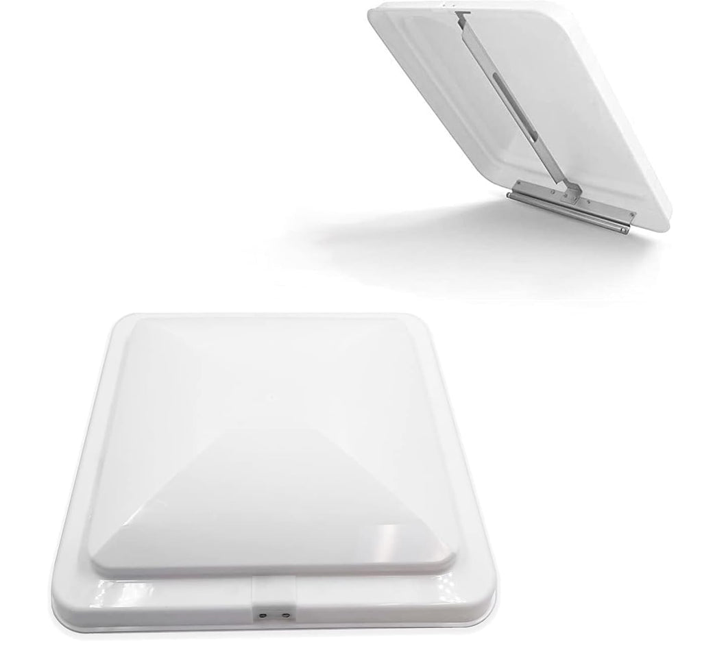 14" White Universal Roof Vent Cover Lid Replacement V424