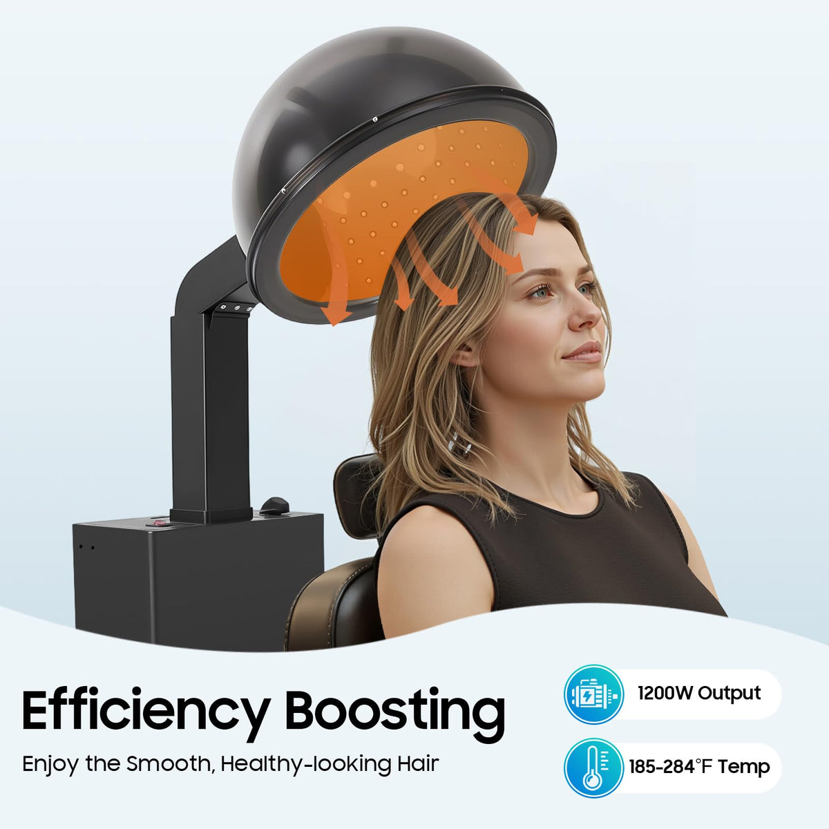 1200W Hooded Hair Dryer with Stand S54592