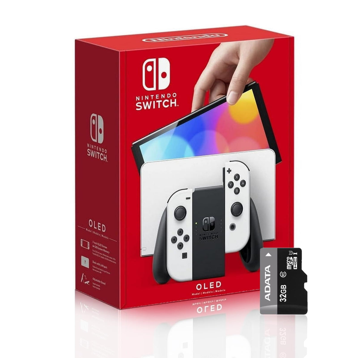 Nintendo Switch OLED Model with White Joy-Con O394384