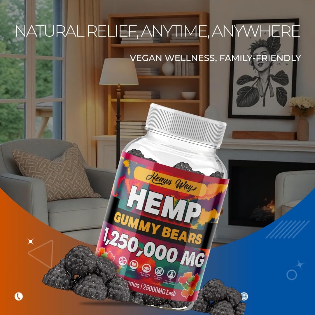 Organic Hemp Gummies Supplement W774