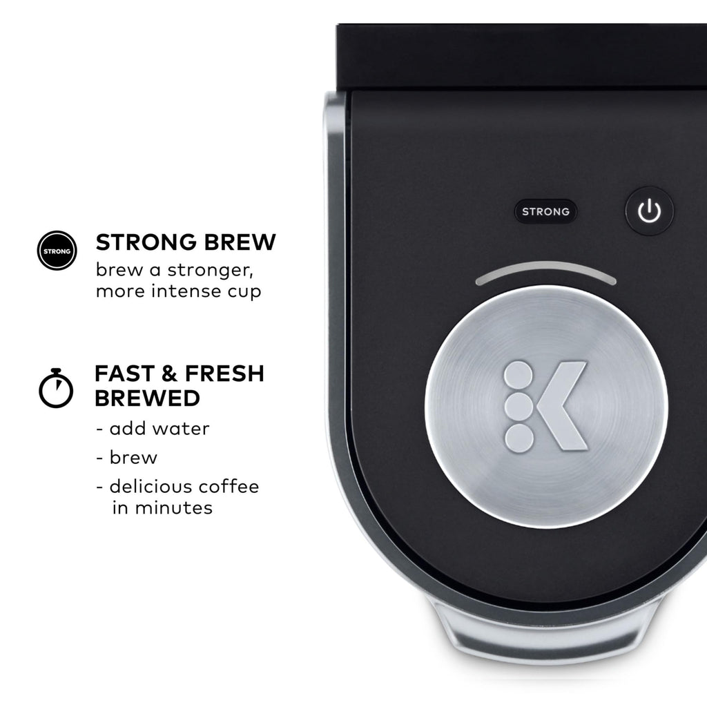 Single Serve K-Cup Pod Coffee Maker, Matte Black M1628