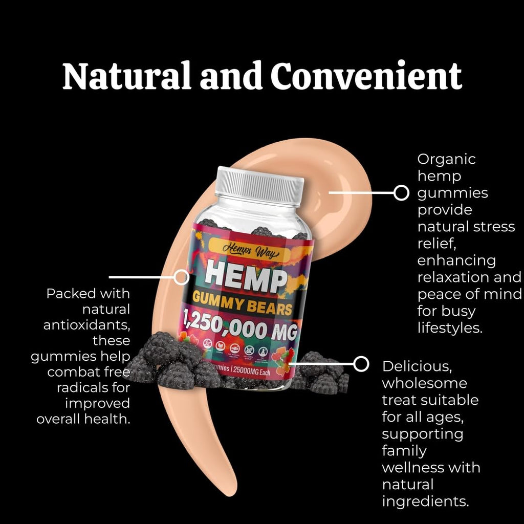Organic Hemp Gummies Supplement W774