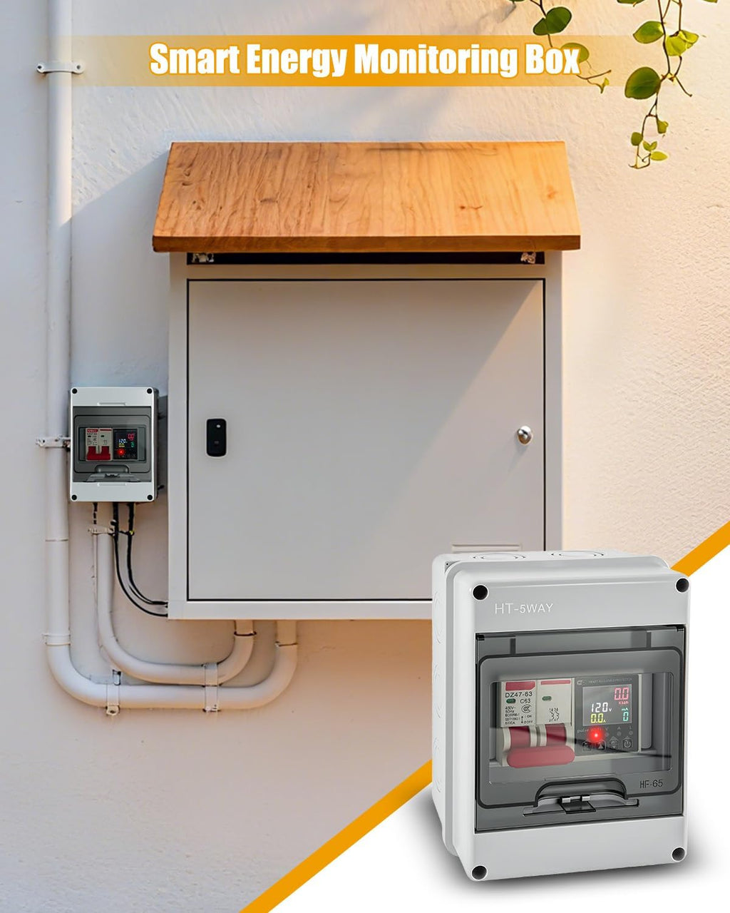 63A Power Consumption Monitoring Circuit Breaker L7177