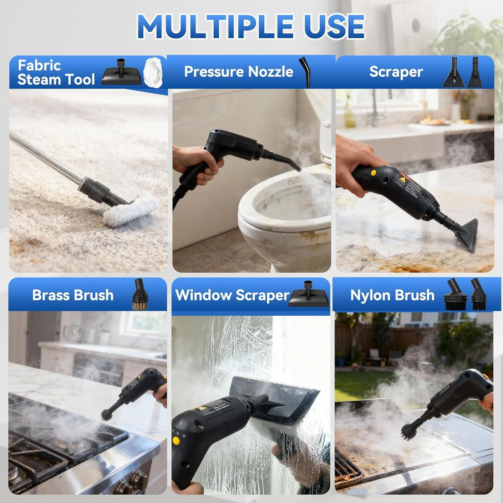2500W High-Pressure Steam Cleaner R70116