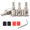 0 Gauge to 4 Gauge Amp Input Reducer 4PCS Brass Wire Terminal Connectors D9467