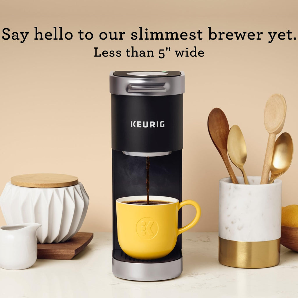 Single Serve K-Cup Pod Coffee Maker, Matte Black M1628