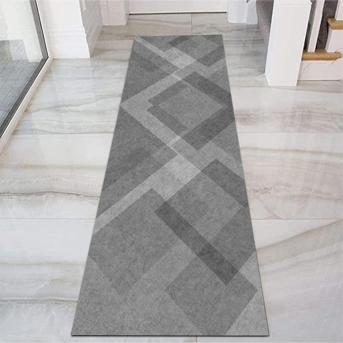 Non Slip Washable Low-Pile Runner Rug 60x300cm G285
