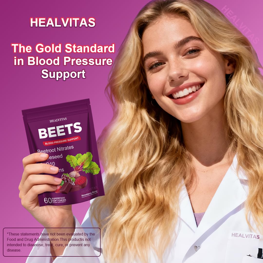 Blood Pressure Support Soft Chews, 60 Count I95814
