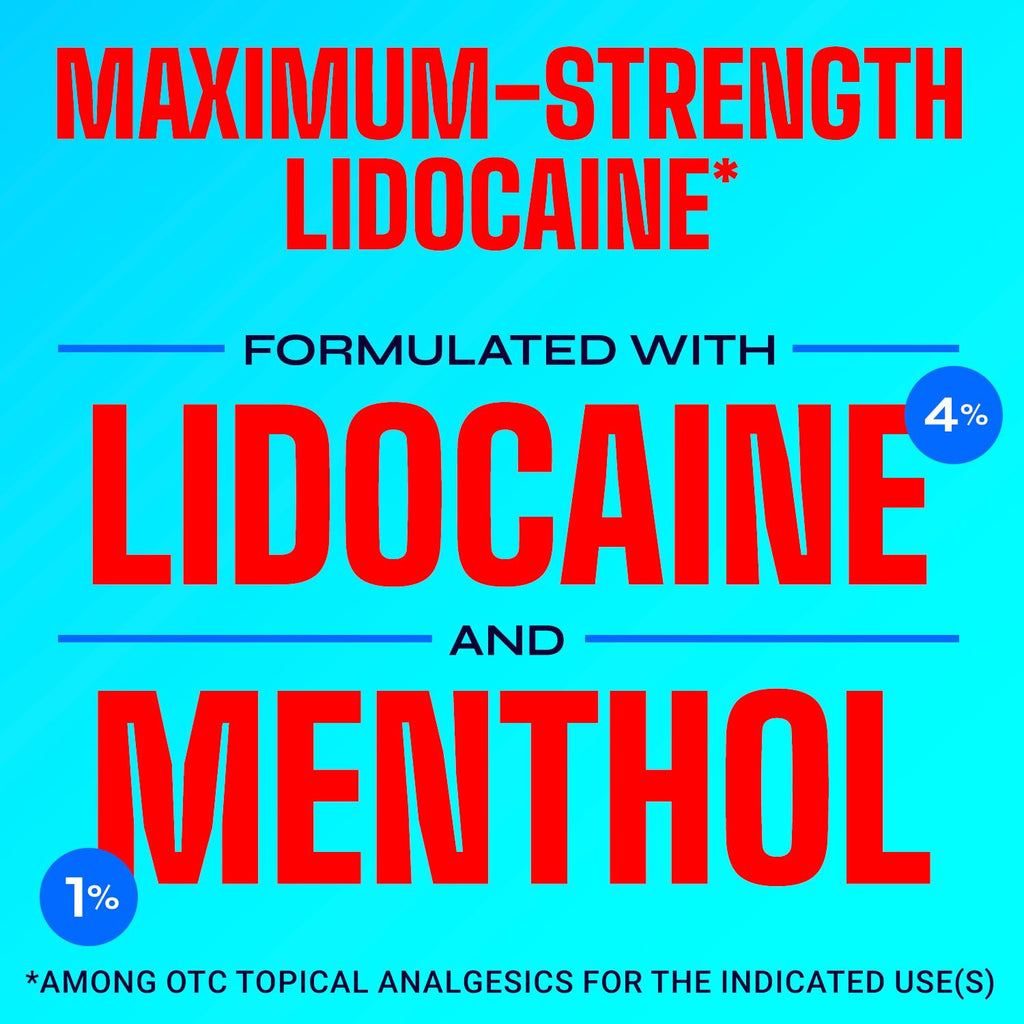Lidocaine Pain Relief Dry Spray 4 oz S61022