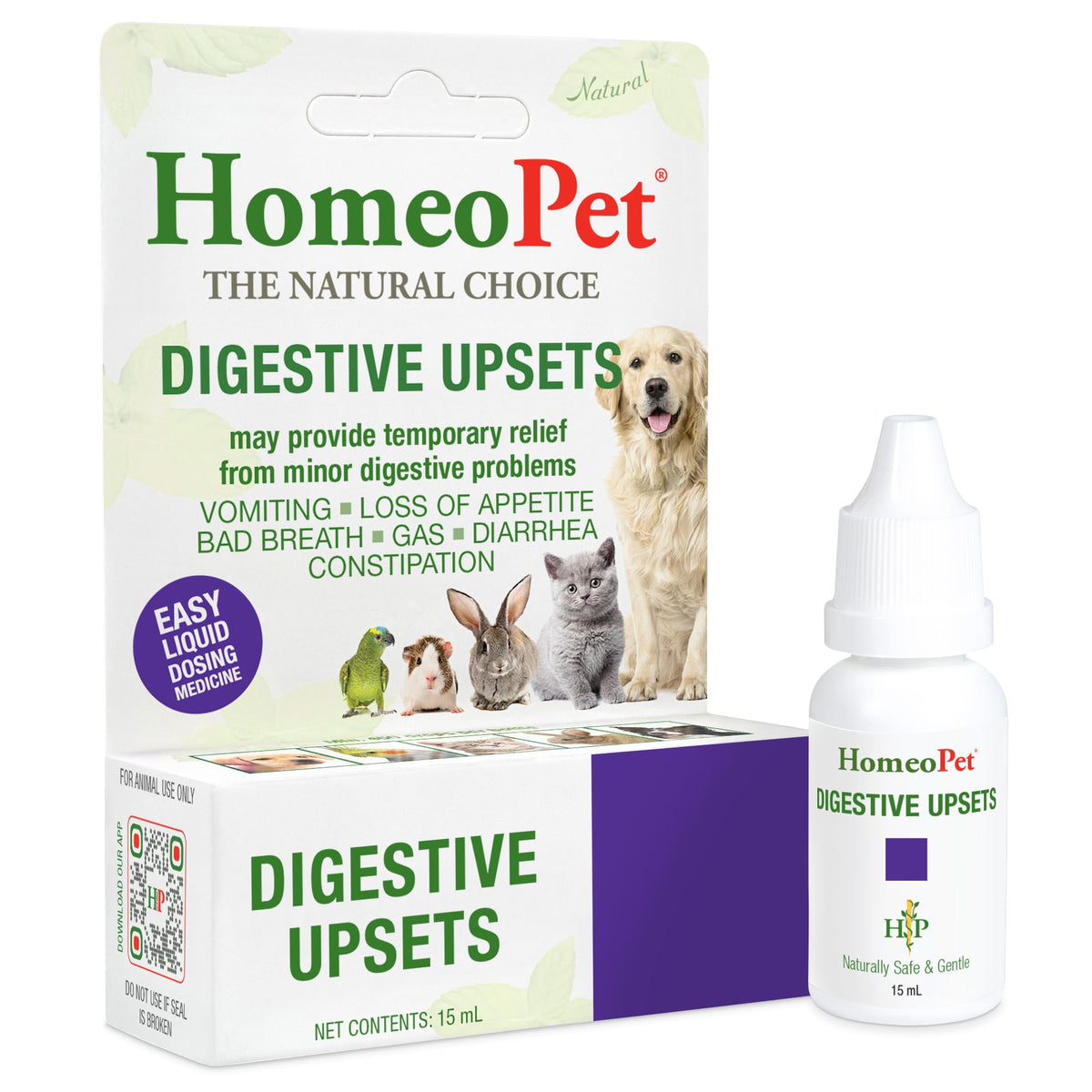 15 Milliliters Digestive Upsets for Dogs, Cats, and Small Pets L8446