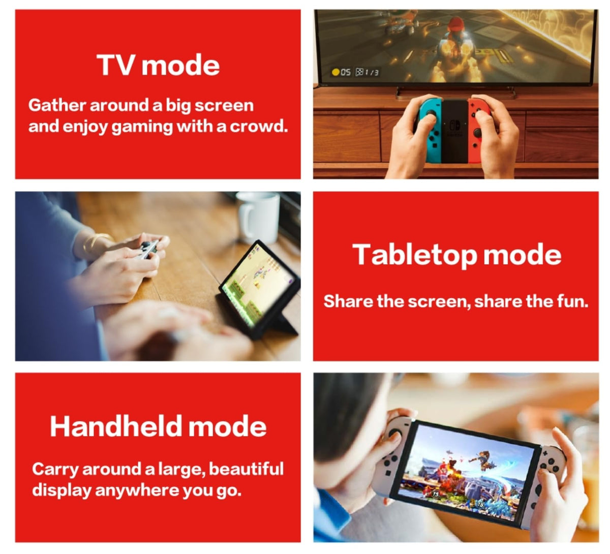 Nintendo Switch OLED Model with White Joy-Con O394384